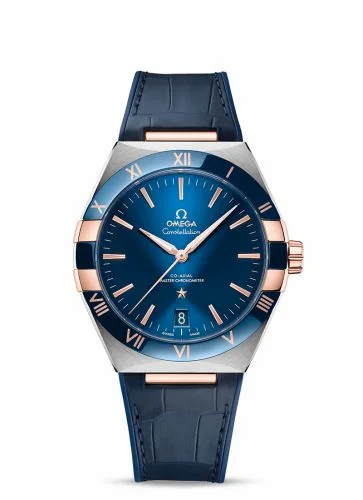 Omega Constellation Master Chronometer 41 Stainless Steel / Sedna Gold / Ceramic / Blue 131.23.41.21.03.001 (13123412103001)